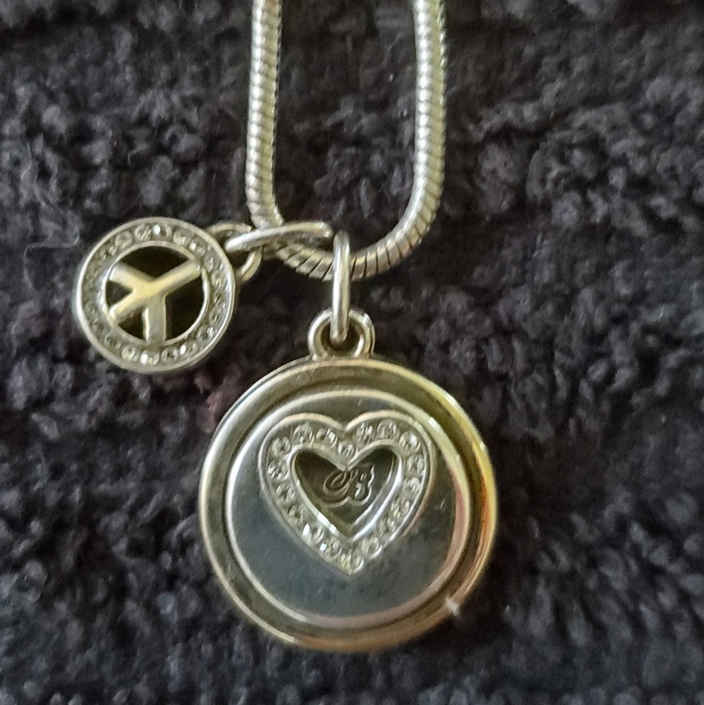 Brighton "B" Happy necklace